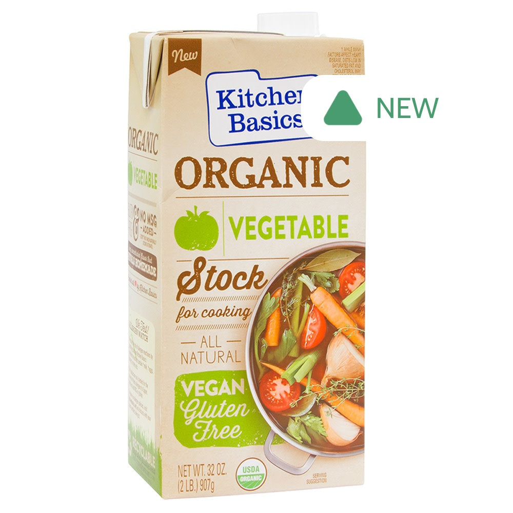Wholesale Kitchen Basics Organic Vegetable Stock 32 Oz- Bulk