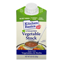 Wholesale Kitchen Basics Unsalted Vegetable Stock 8.25 Oz- Bulk