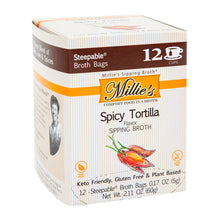Wholesale Millie'S Sipping Broth Spicy Tortilla 12 Count Box- Bulk