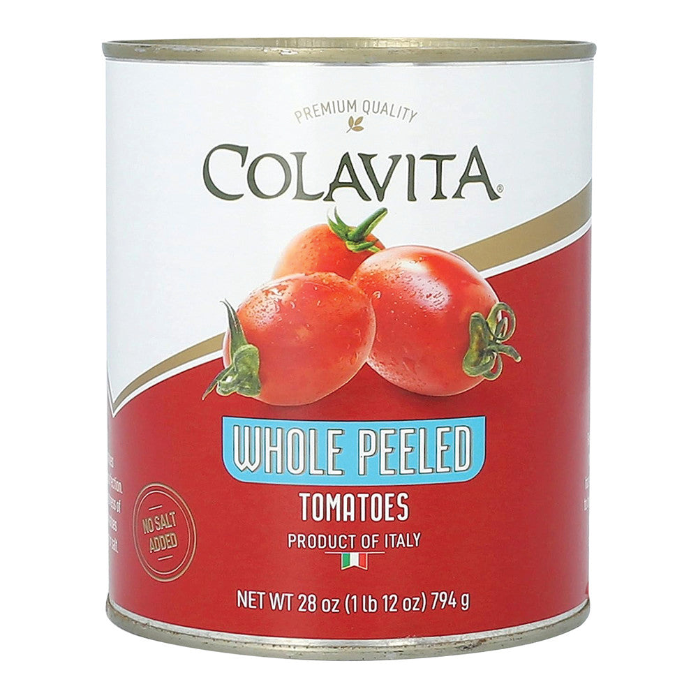 Wholesale Colavita Whole Peeled Italian Tomatoes 28 Oz Can- Bulk