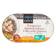 Wholesale Cole’S Patagonian Salmon Smoked Fillet With Quinoa 5.6 Oz Tin- Bulk