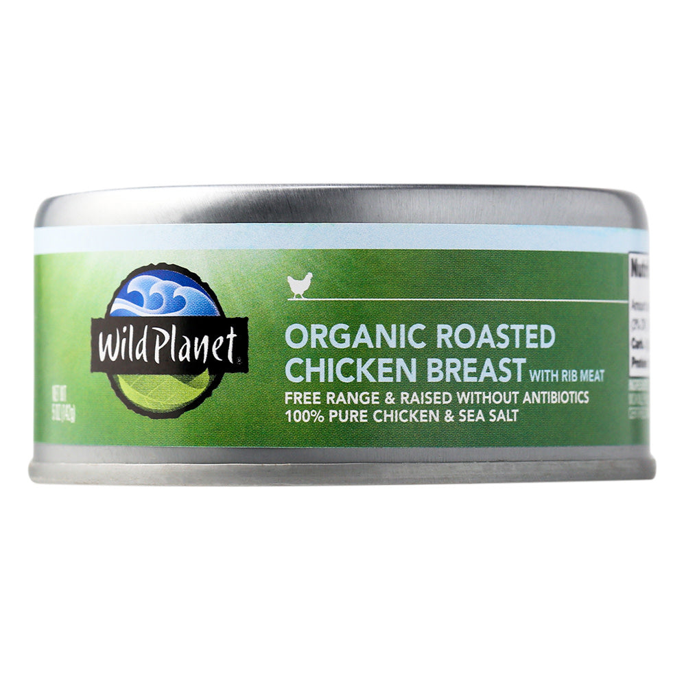 Wholesale Wild Planet - Can - Organic Roasted Chick B - 5Oz- Bulk