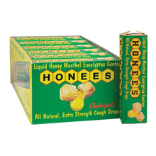 Wholesale Honees Honey Menthol Eucalyptus Cough Drops 1.6 Oz Stick- Bulk
