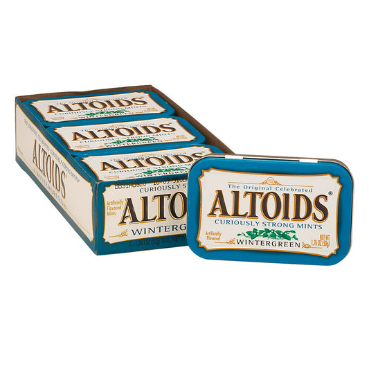 Wholesale Altoids Wintergreen Mints 1.76 Oz Tin- Bulk
