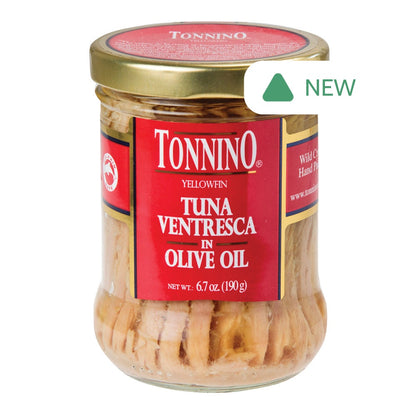 Wholesale Tonnino Tuna Ventresca In Olive Oil 6.7 Oz Jar- Bulk
