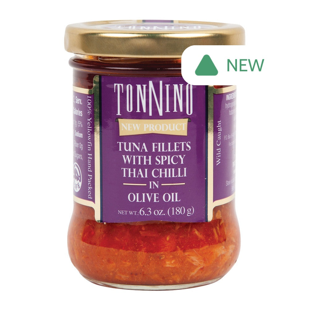 Wholesale Tonnino Tuna With Spicy Thai Chilli In Oil 6.3 Oz Jar- Bulk