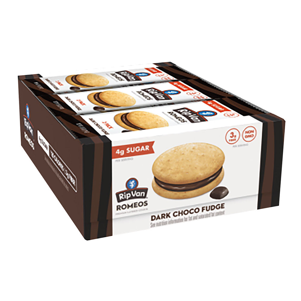 Wholesale Rip Van Romeos Dark Chocolate Fudge 0.85 Oz- Bulk