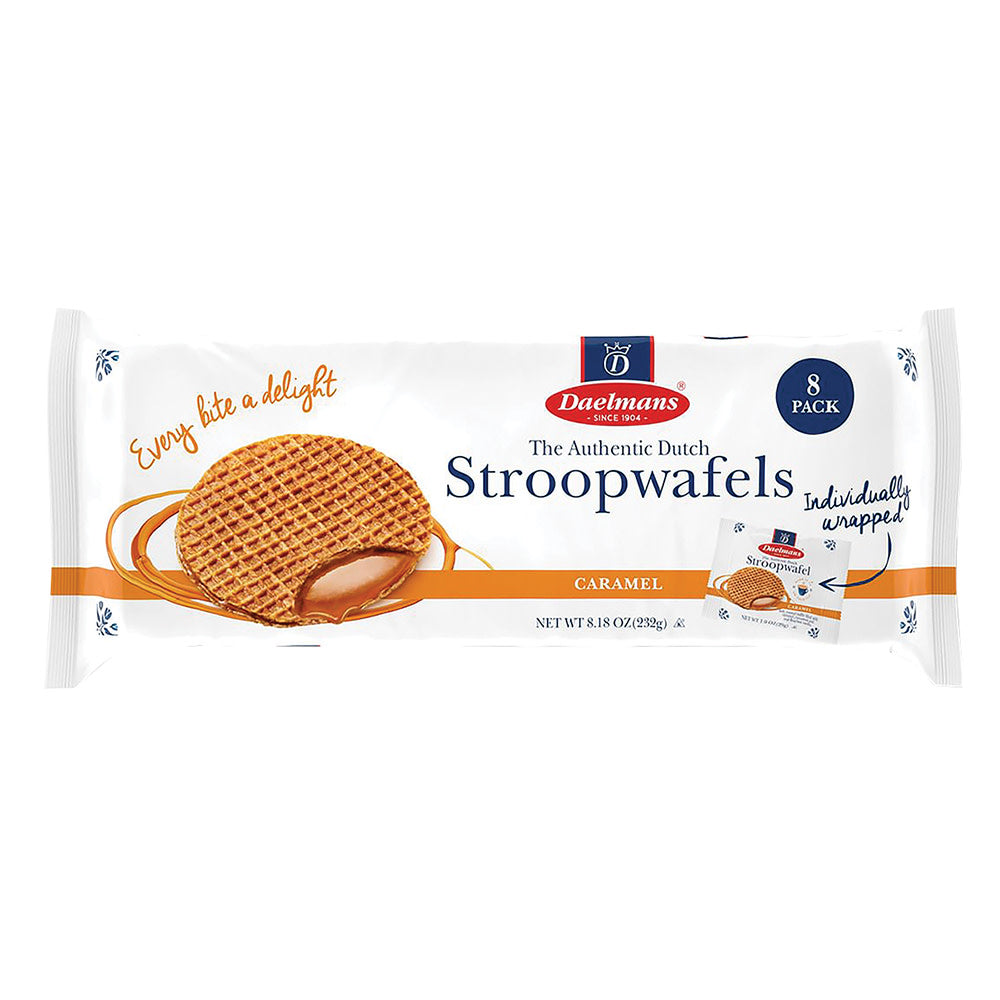 Wholesale Daelman'S - Snack Pack Stropwfl(8Ct) - 8.18Oz- Bulk