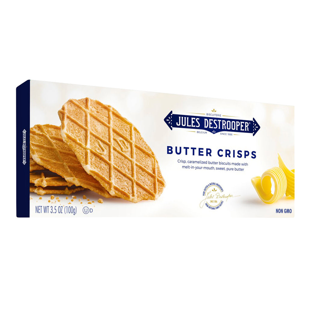 Wholesale Jules Destrooper Butter Crisp 3.5 Oz Box- Bulk