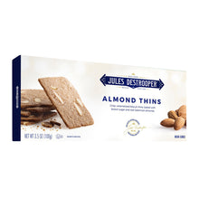 Wholesale Jules Destrooper Almond Thins 3.5 Oz Box- Bulk