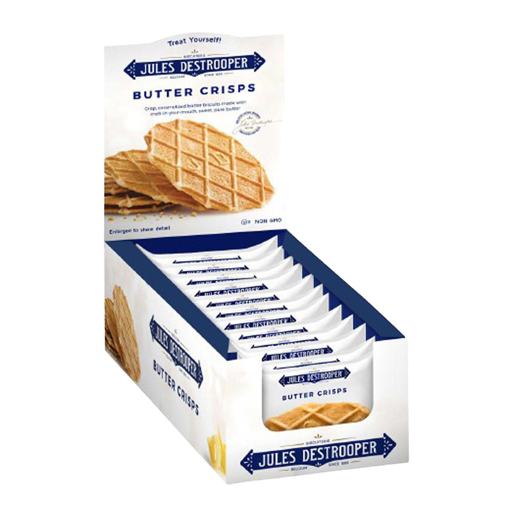 Wholesale Jules Destrooper Mini Butter Crisps 0.85 Oz- Bulk