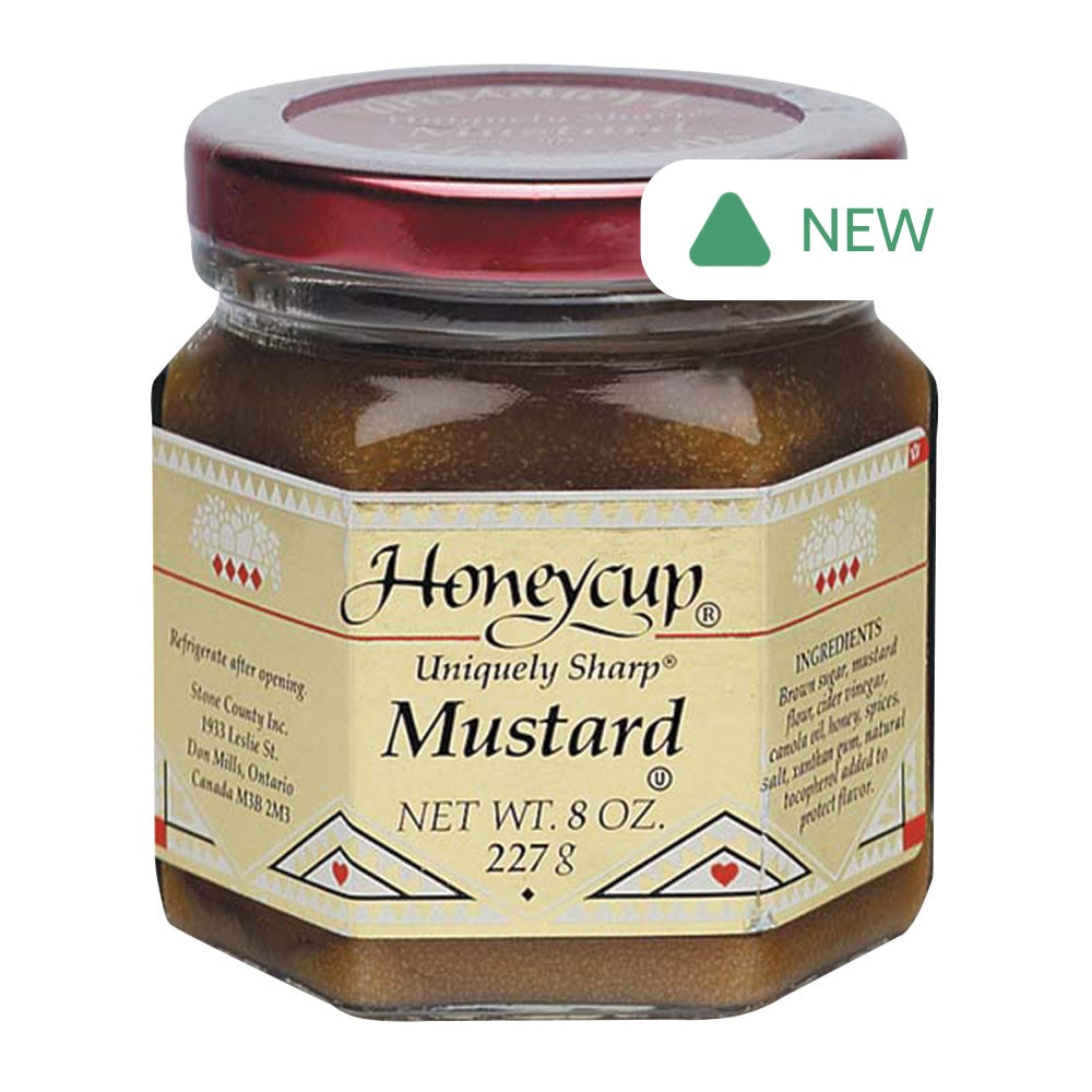 Wholesale Honeycup Mustard 8 Oz Jar- Bulk