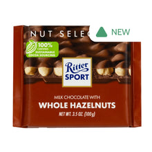 Wholesale Ritter Sport Milk Chocolate Whole Hazelnuts 3.5 Oz Bar- Bulk