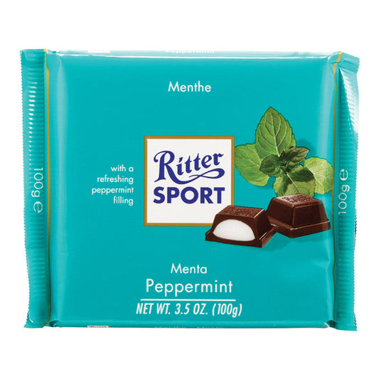 Wholesale Ritter Sport Peppermint 3.5 Oz Bar- Bulk