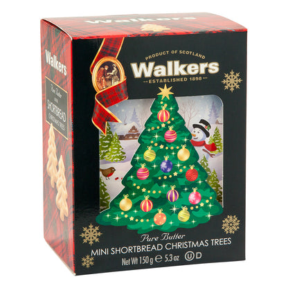 Wholesale Walkers Shortbread Mini Christmas Tree Cookies 5.3 Oz Box- Bulk