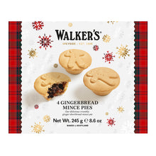 Wholesale Walkers - Gingerbread Peopl Mince Pies - 8.6Oz- Bulk