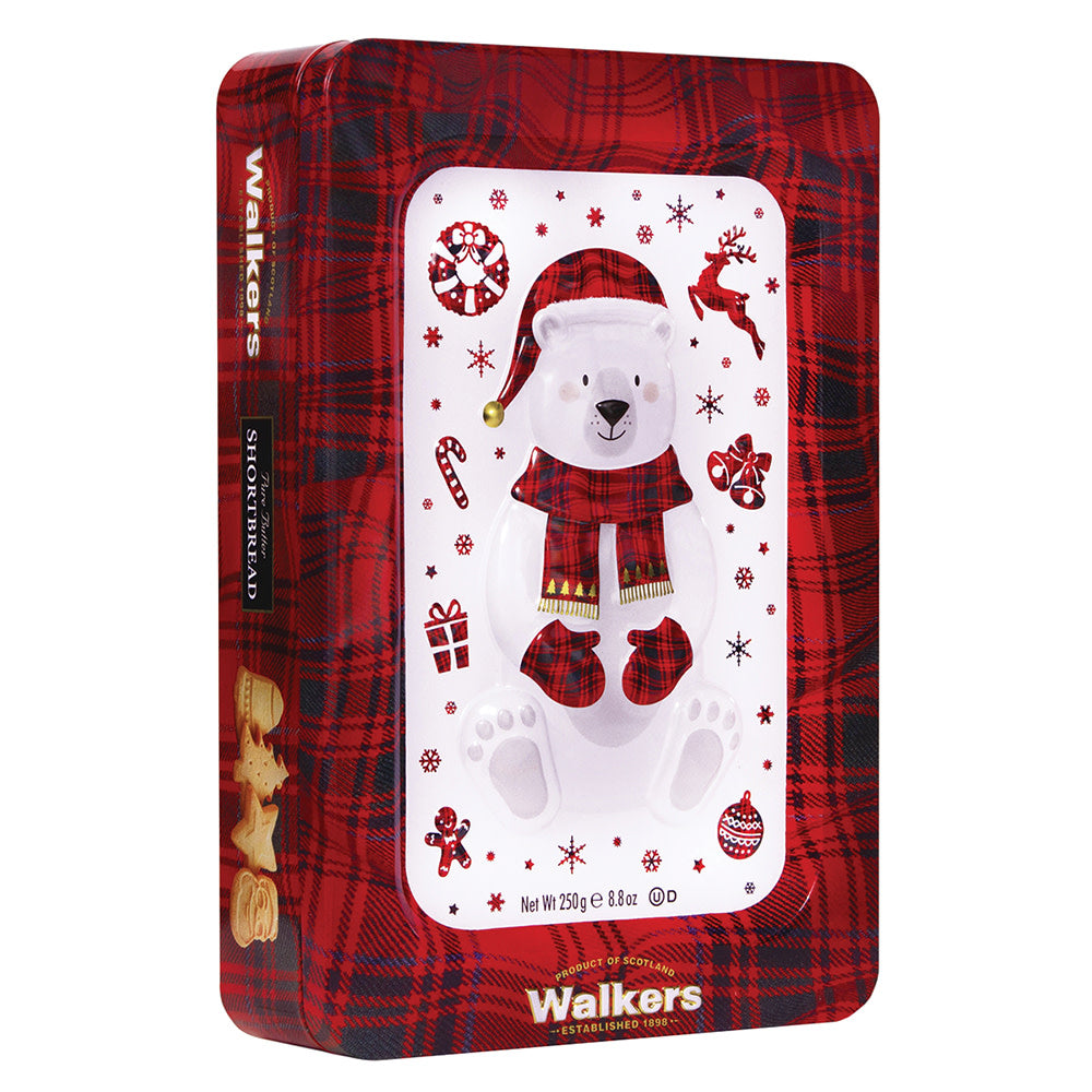 Wholesale Walkers Shortbread Cookie 8.8 Oz Polar Bear Tin- Bulk