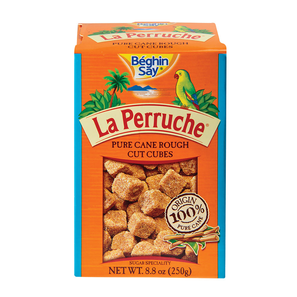 Wholesale La Perruche Brown Sugar Rough Cut Cubes 8.8 Oz Box- Bulk