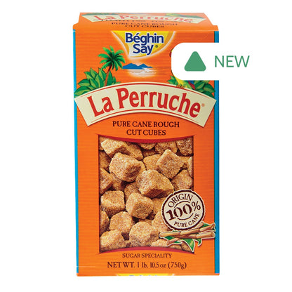 Wholesale La Perruche Brown Sugar Rough Cut Cubes 26.5 Oz Box- Bulk