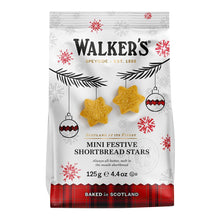 Wholesale Walker’S Mini Festive Shortbread Stars 4.4 Oz Bag- Bulk