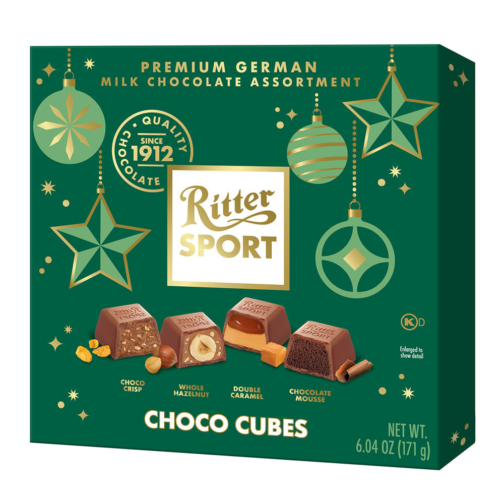 Wholesale Ritter - Holiday - Chocolate Cube Mix Gif Box - 6.04Oz - Pk6- Bulk