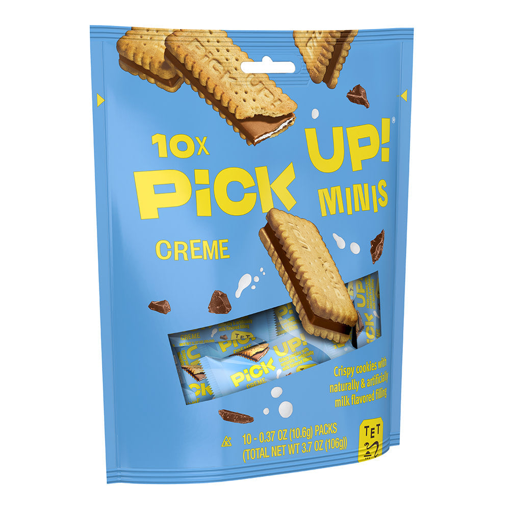 Wholesale Bahlsen Pick Up! Minis Creme 3.7 Oz 10 Ct Bag- Bulk