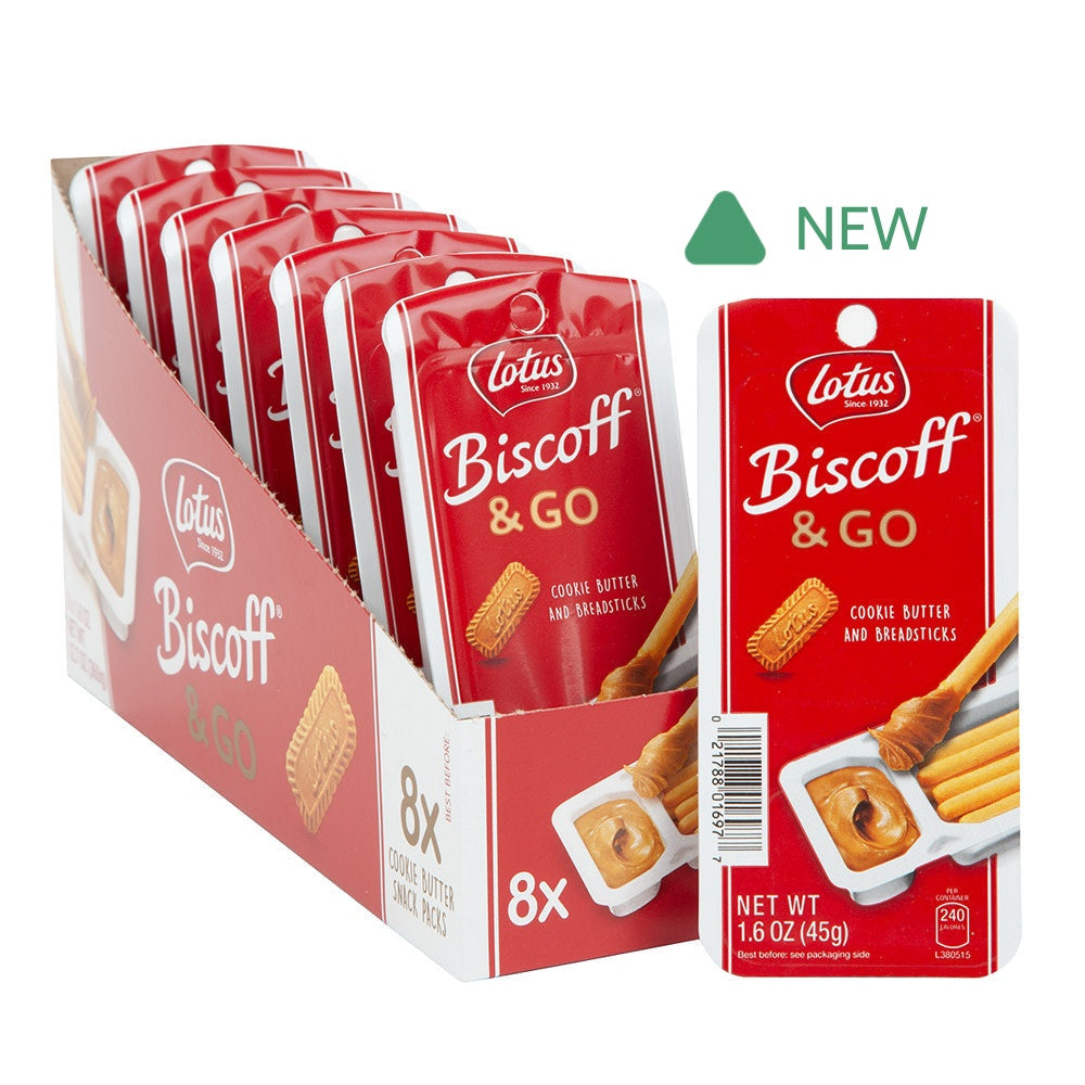 Wholesale Lotus Biscoff’S Go Dip And Go 1.6 Oz- Bulk