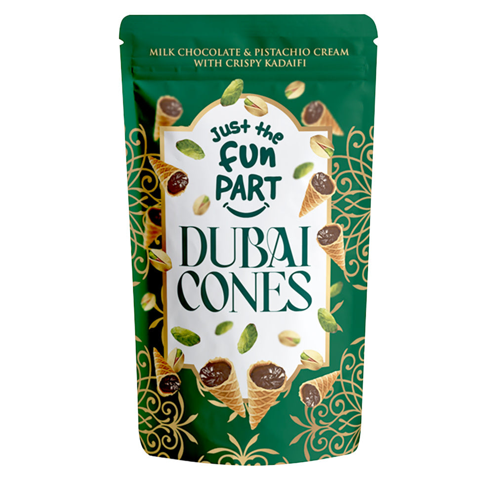 Wholesale Just The Fun Part Dubai Mini Cones 4.23 Oz Bag- Bulk
