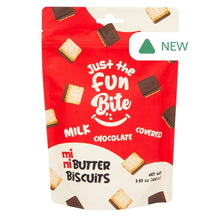 Wholesale Just The Fun Bite Mini Butter Biscuits Milk Chocolate 3.53 Oz- Bulk