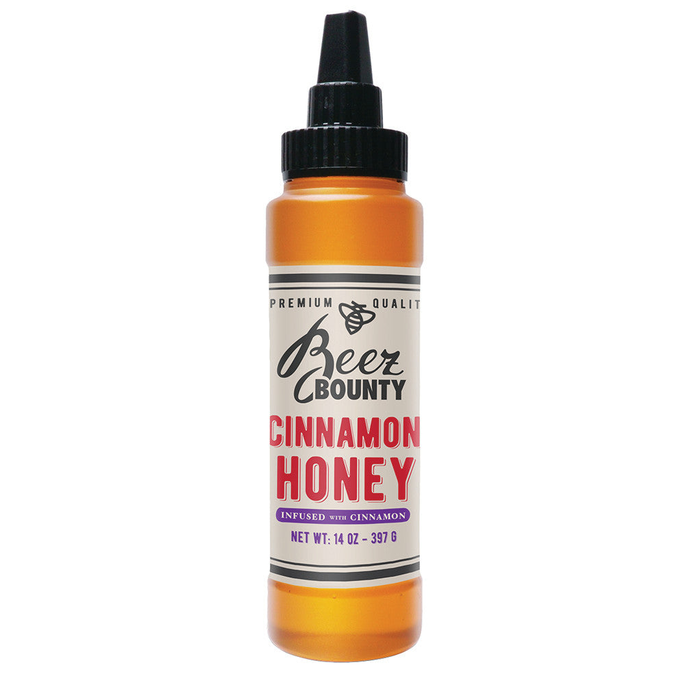 Wholesale Beez Bounty Cinnamon Honey 14 Oz Squeze Bottle- Bulk