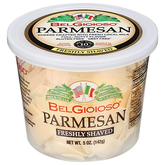 Wholesale Bel Gioioso Shaved Parmesan- Bulk