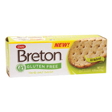 Wholesale Dare Breton Gluten Free Herb & Garlic Crackers 4.76 Oz Box- Bulk