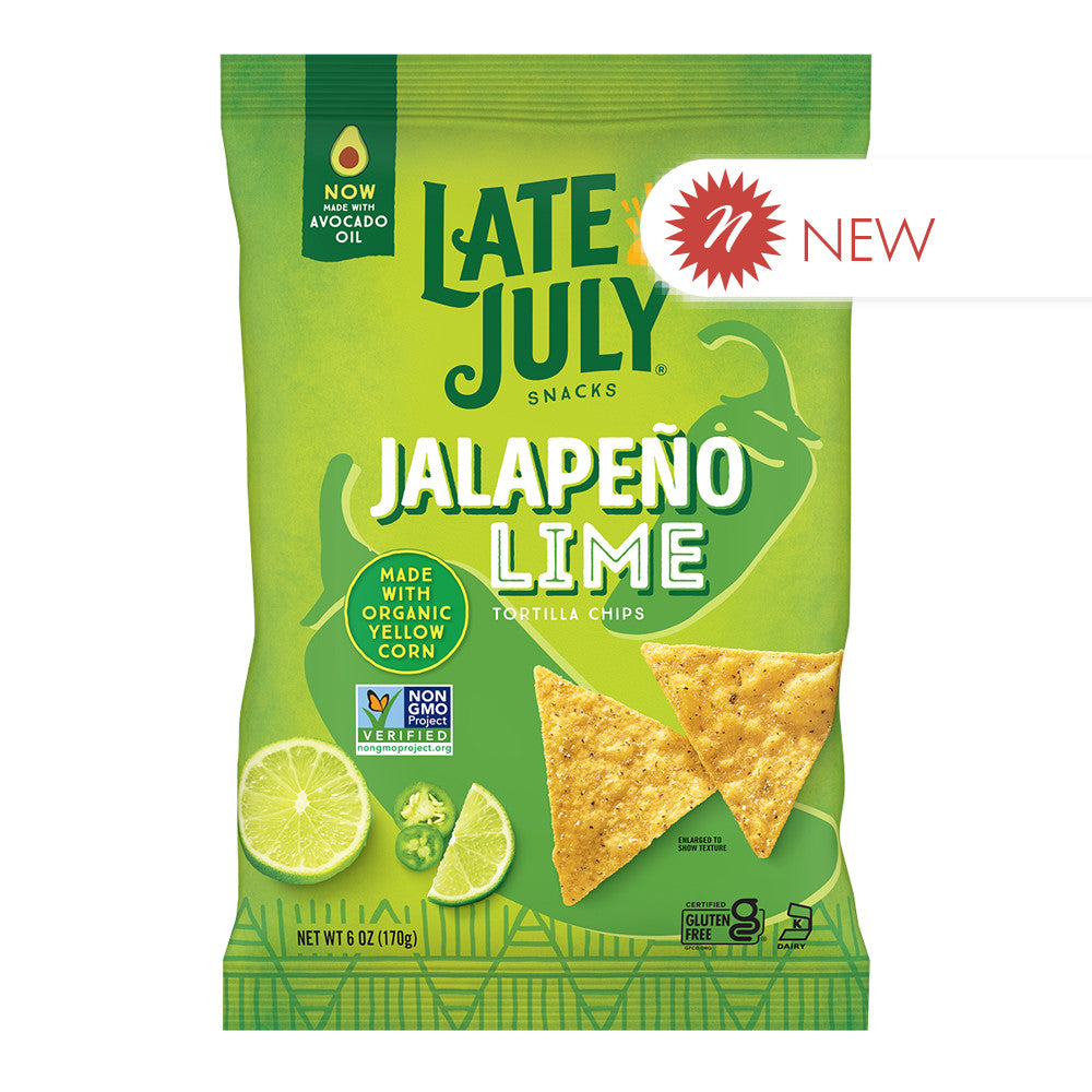Wholesale Late July - Jalapeno Lime - 6Oz- Bulk