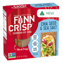 Wholesale Finn Crisp Chia Seed & Sea Salt 6.8 Oz Box- Bulk