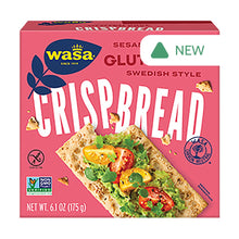 Wholesale Wasa Gluten Free Sesame And Sea Salt Crispbread 6.1 Oz Box- Bulk