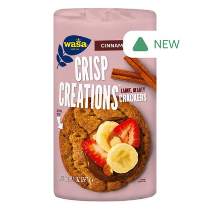 Wholesale Wasa Crisp Creations Cinnamon 9.4 Oz- Bulk
