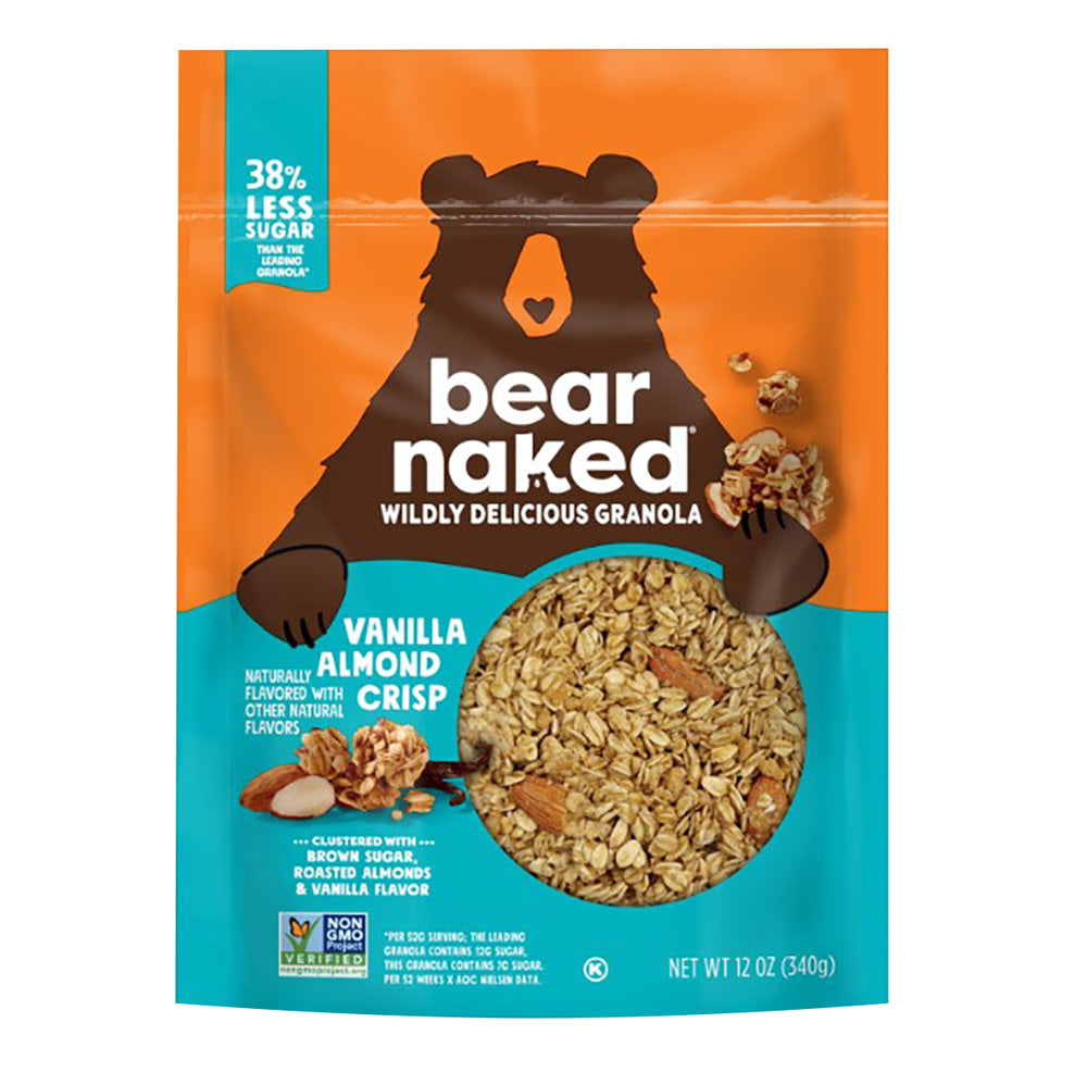 Wholesale Bear Naked Vanilla Almond Granola 12 Oz Pouch- Bulk