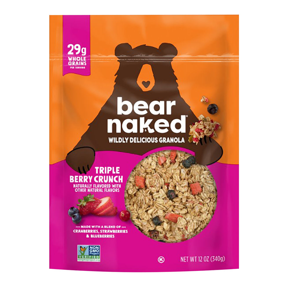 Wholesale Bear Naked Triple Berry Granola 12 Oz Pouch- Bulk