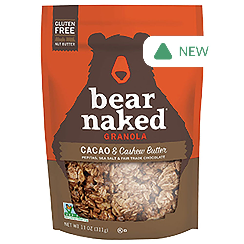Wholesale Bear Naked Cacao & Cashew Butter Granola 11 Oz Pouch- Bulk