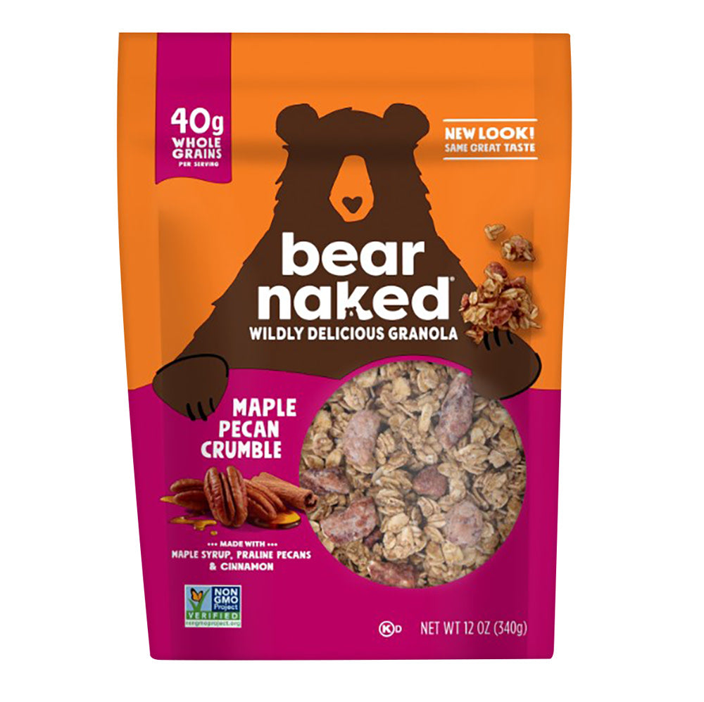 Wholesale Bear Naked Maple Pecan Granola 12 Oz Pouch- Bulk