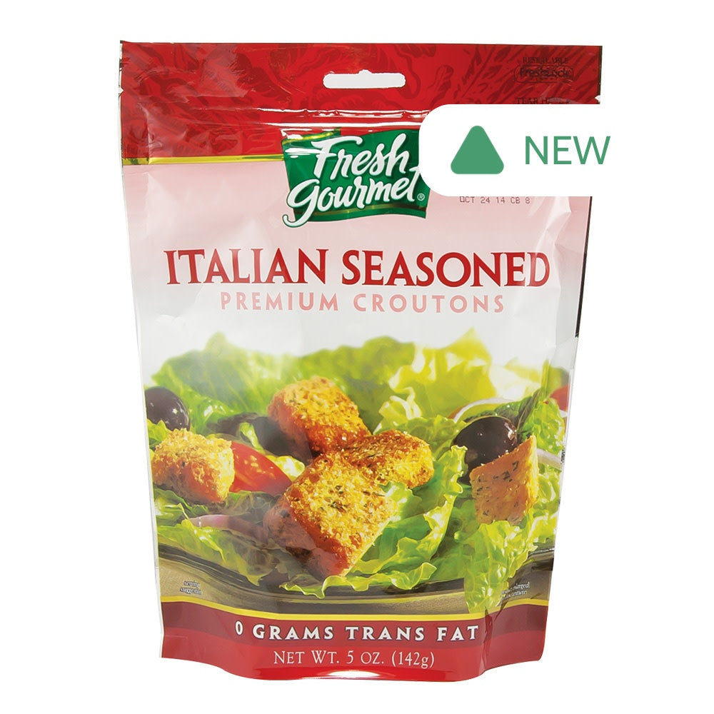 Wholesale Fresh Gourmet Italian Seasoned Croutons- Bulk