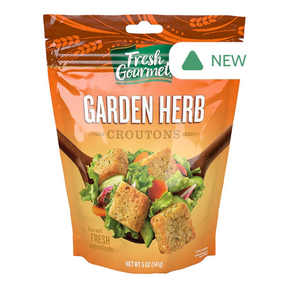 Wholesale Fresh Gourmet Garden Herb Croutons 5 Oz Pouch- Bulk