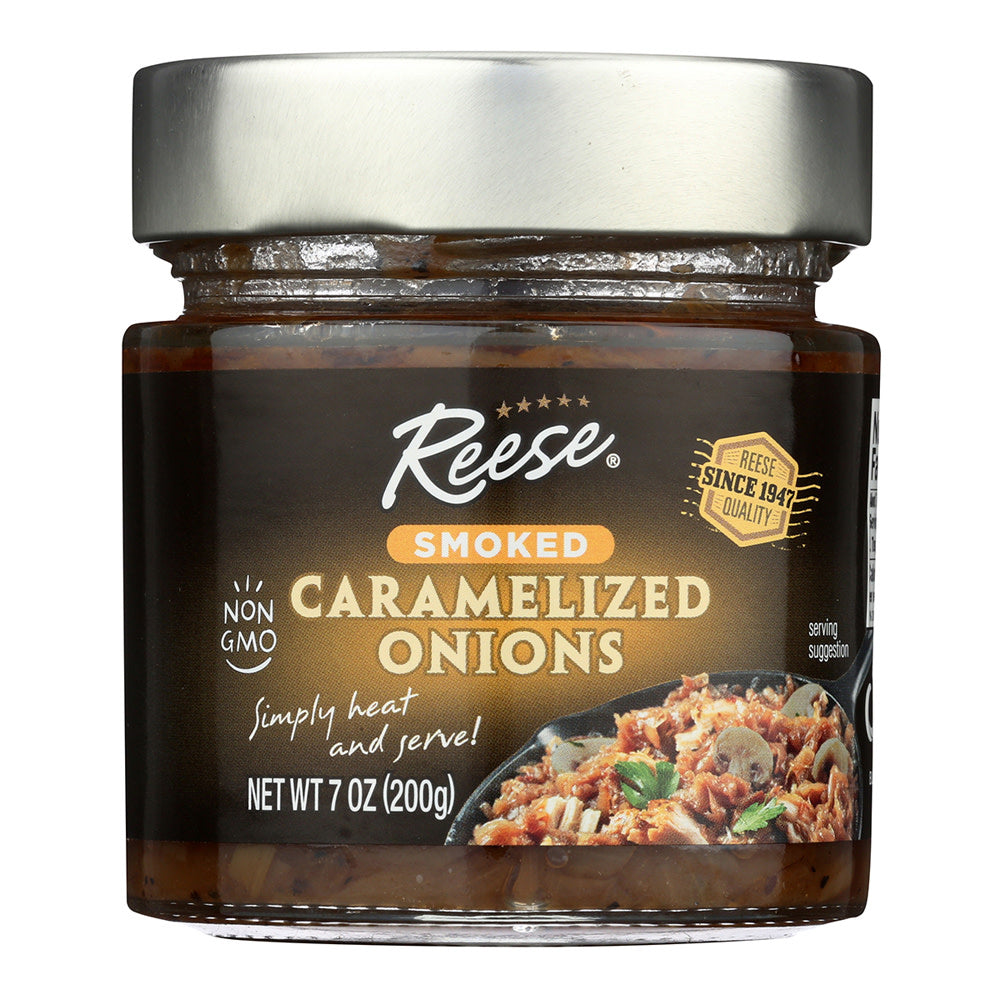Wholesale Reese Smoked Caramelized Onions 7 Oz Jar- Bulk