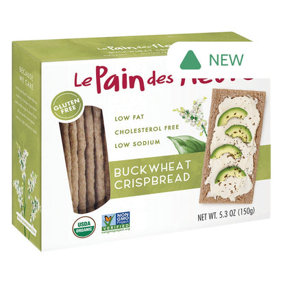 Wholesale Le Pain Des Fleurs Buckwheat Crispbread 4.4 Oz Box- Bulk
