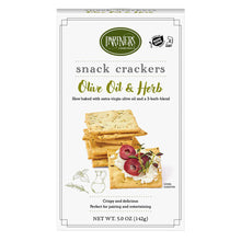 Wholesale Partners Classic All Natural Olive Oil & Herb Crackers 5 Oz Box- Bulk