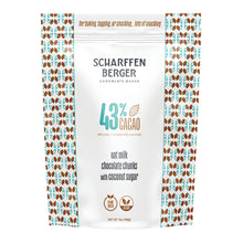 Wholesale Scharffen Chocolate Chunks 43% Cacao With Oat Milk & Coconut Sugar 7 Oz Pouch- Bulk