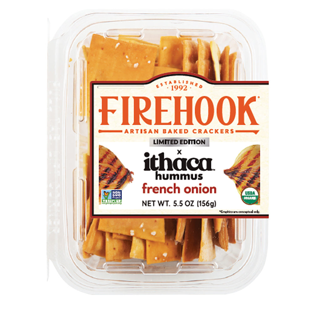 Wholesale Firehook - Ithaca Hummus French Onion - 5.5Oz- Bulk