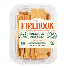 Wholesale Firehook Crackers Rosemary Sea Salt 5.5 Oz Tub- Bulk