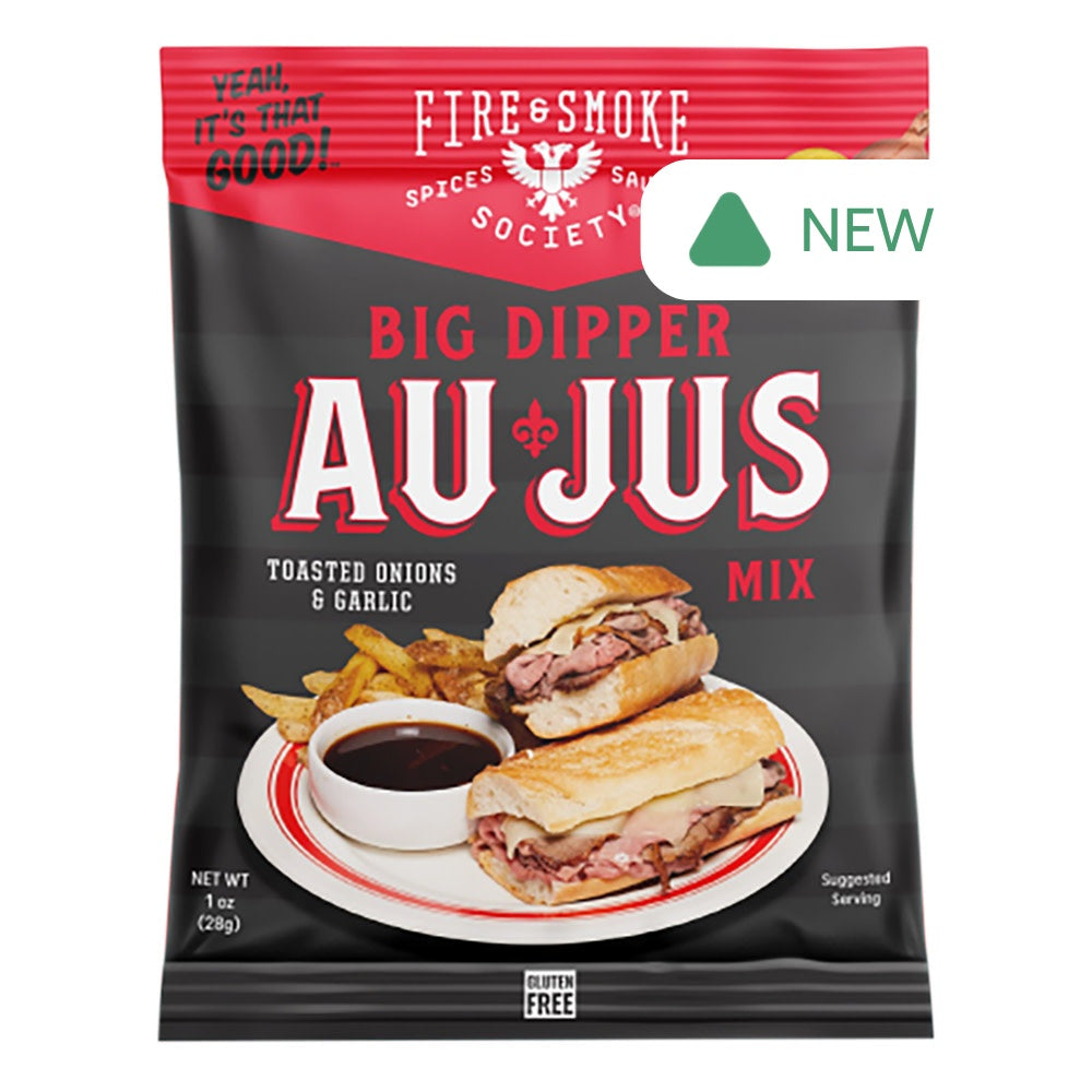 Wholesale Fire & Smoked - Au Jus Gravy Mix - 1Oz- Bulk
