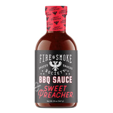 Wholesale Fire & Smoke Society Sweet Preacher Bbq Sauce 20 Oz Bottle- Bulk